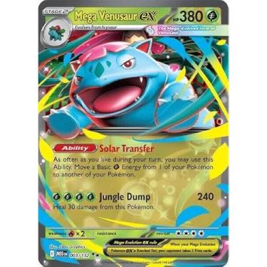 Imagem de Pokemon - Mega Venusaur ex - 003/132 - ME01: Mega Evolution (MEG) - Double Rare - Single Card
