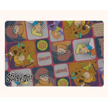 Imagem de Scooby-Doo – The Gang – Scooby, Shaggy, Velma, Daphne e Fred – Mouse pad antiderrapante de borracha de 45,7 x 30,5 cm – Tapete de mesa para jogos, espaços de escritório, etc.