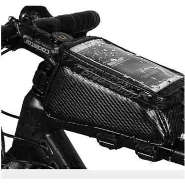 Imagem de Bolsa case celular para bike bicicleta impermeavel 7.0" com touch resi