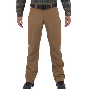 Imagem de 5.11 Calça masculina tática Apex, ajuste regular, reforçada, 10 bolsos, estilo 74434ABR, Ranger verde, 38