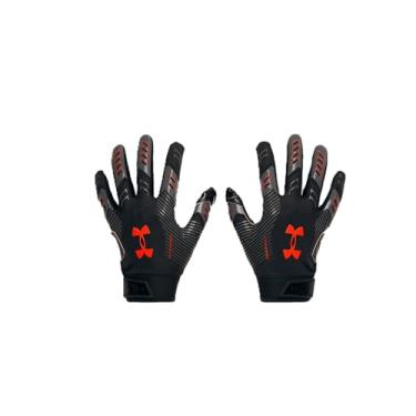 Imagem de Under Armour Luvas de futebol masculinas F9 Nitro Novelty, (001) Preta/Castlerock/Atômica, G