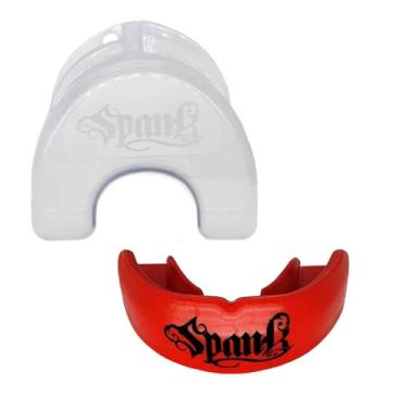 Imagem de Protetor Bucal Arcada Superior Profissional Moldável - VERMELHO - Spank