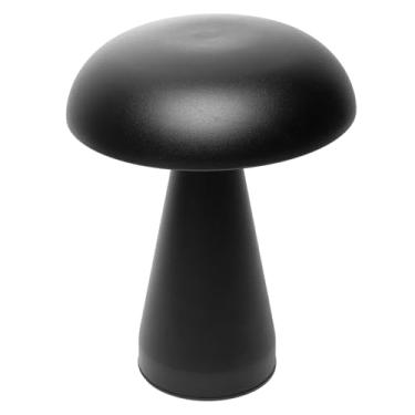 Imagem de LYOR - Luminária de Mesa Led 3 Tons Usb Mushroom Preta Metal