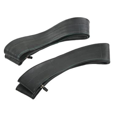 Imagem de Matybobe 2 peças 2,50 17 pneu tubo interno absorvente de choque borracha forte durabilidade poço sujeira trilha bicicleta motocicleta tubo interno