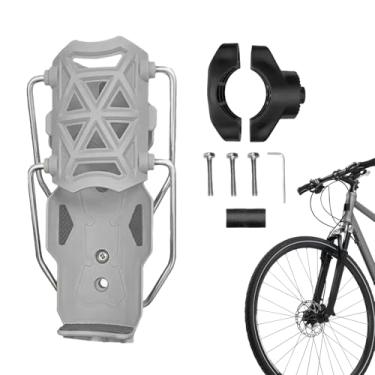 Imagem de Suporte de garrafa de água para bicicleta | Suporte de garrafa de bicicleta | Gaiola de copo com braçadeira de rotação de 360 graus para caiaque de golfe, quadriciclo, scooter, carrinho de bebê