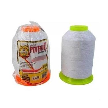 Imagem de Linha 10 Para Pipa Pitbull 500 Jardas Cor:Branco, Branco