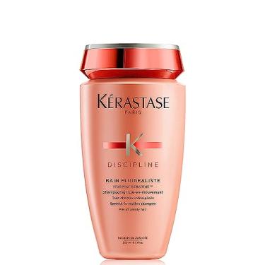 Imagem de Kérastase Shampoo Discipline Bain Fluidéaliste, Cabelos com frizz, Controle do frizz, Complexo Morpho-Kératine®, 250 ml