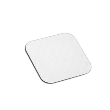 Imagem de Porta Copos Com Ilustração Personalizada Textura Branca - Tamanho 9x9 cm