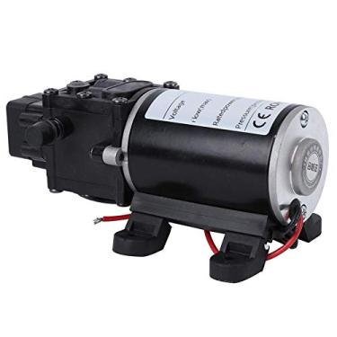 Imagem de Akozon Bomba de Diafragma Inteligente de Alta Pressão DC12V 120W, Saída de 7L/min, Saída de água Direita de 10mm, Regulação Automática de Tensão, Resistente à Corrosão, Design Compacto (#11)