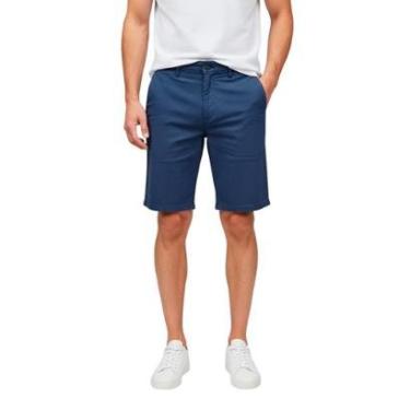 Imagem de Bermuda Ogochi Azul Marinho Essencial Color Tradicional-Masculino