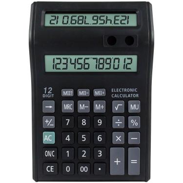 Imagem de Calculadora 12 Dígitos Com 2 Visores Ct-8585-120 Kenko®