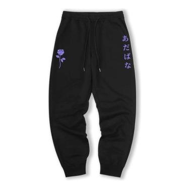 Imagem de Calça Moletom Treino Love Never Estilo Despojado Flanelado-Unissex