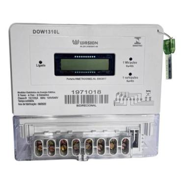 Imagem de Medidor Trifásico Dowertech 1310L 127/220V Homologado CEMIG - WASION
