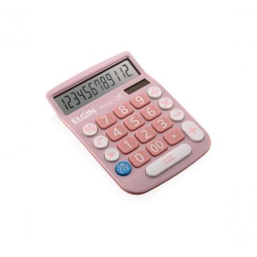Imagem de Calculadora Mesa Mv-4130 Rosa 12 Dígitos