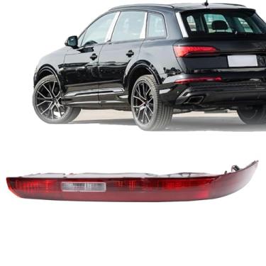 Imagem de MINETPS 4M0945095 refletor de para-choque traseiro esquerdo farol de neblina com lâmpadas compatíveis com Audi Q7 2016-2022 lado esquerdo do motorista montagem luz de neblina
