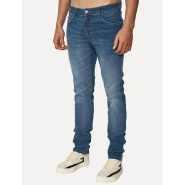 Imagem de Calça Colcci Jeans Masculina Skinny Felipe Índigo Azul Escuro-Masculino