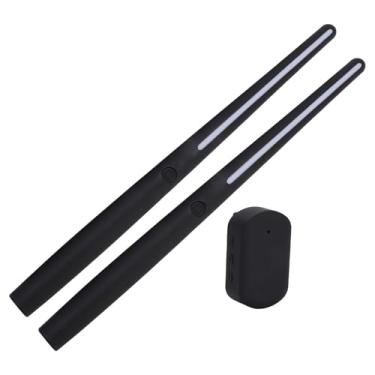 Imagem de Luocute Conjunto de Tambor de Ar Elétrico, Kit de Tambor Virtual Portátil Com Baquetas e Pedais, 8 Sons para Iniciantes, Adultos e Crianças