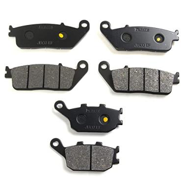 Imagem de Arashi Pastilhas de freio dianteiras traseiras para Kawasaki Z750 2007-2011, KLE Versy-s 650 2016, peças de acessórios de reposição de motocicleta