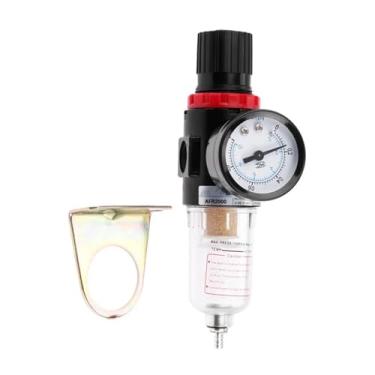 Imagem de AFR-2000 Filtro pneumático AFR2000 de 1/4 polegada para separador de compressor de ar unidade de separadores de água de óleo 1 unidade (filtro de cobre)