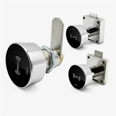 Imagem de Smart Home Touch Screen fechadura eletrônica com senha deslizante para cartão de academia 1 peça (MS138-22)