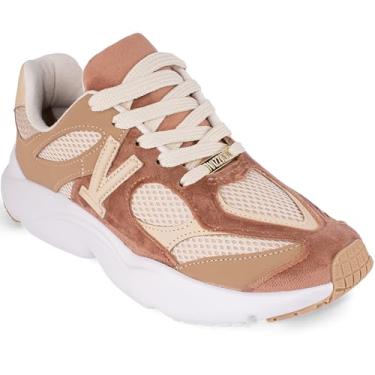 Imagem de Tênis Vizzano Feminino Chunky Plataforma Original 1440-110 (Bege, BR, Adulto, Numérico, 38)