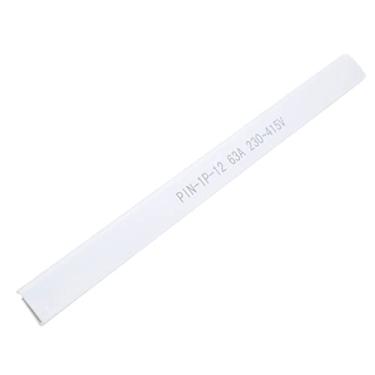 Imagem de Luqeeg Bloco Terminal de Cobre Durável Barra de ônibus do Disjuntor para Conexão de Fio Doméstico de Hospital Escolar, Barra de ônibus de 1 Fileira para Disjuntores (12 vias)