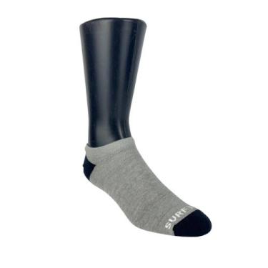 Imagem de Meia Surf Trip Invisível Mescla Grafite, U, Mescla grafite