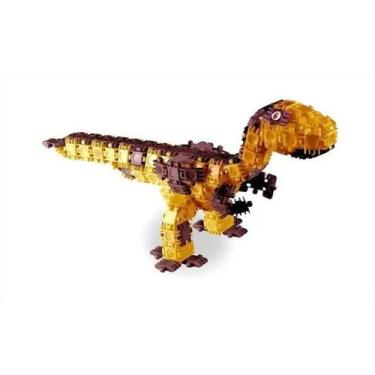 Imagem de Brinquedo De Montar Dinossauro 155 Peças T-rex Clic & Lig