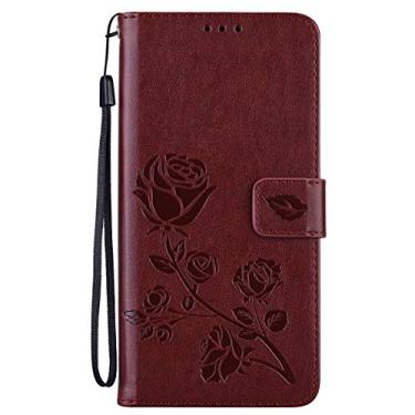 Imagem de TUWZID Capa carteira para iPhone 17 Pro para mulheres, capa para iPhone 17 Pro com porta-cartões, capa carteira de couro com suporte magnético à prova de choque para iPhone 17 Pro 5G 6,3 polegadas