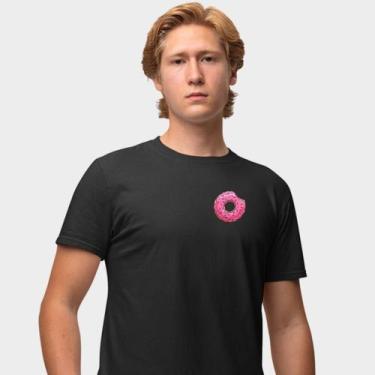 Imagem de Camisa Camiseta Genuine Grit Masculina Estampada Algodão 30.1 Simpsons