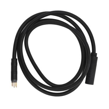 Imagem de Jiawu Cabo de Extensão de Motor de Bicicleta E de 9 Pinos, Fio de Motor de Scooter Elétrico à Prova D'água 130 Cm, Cabo PTFE Fêmea para Macho para Bicicleta Elétrica E Escooter