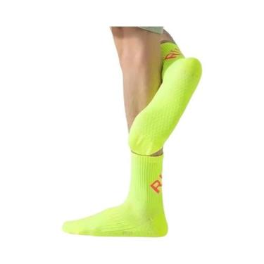 Imagem de Meias De Corrida Unissex 13/6 Pares Secagem Rápida Cano Médio Para Esp