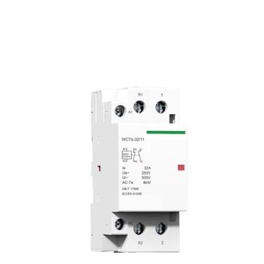 Imagem de 1 peça contator doméstico WCTs16 AC230V AC interruptor de controle do módulo eletromagnético pequeno (WCTs 20A 4NC)