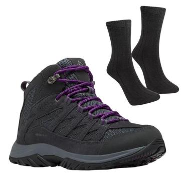Imagem de Kit Bota Impermeável Columbia Crestwood Feminina-Feminino