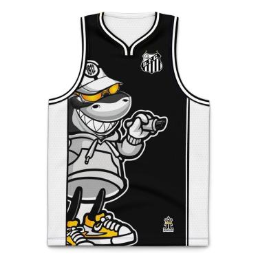 Imagem de Regata do Santos - Jotaz - Mascote grafiteiro - Masculino-Masculino