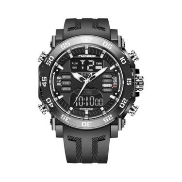 Imagem de Relógio Esportivo Militar Masculino FOXBOX À Prova D'Água Com LED Digi