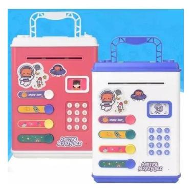 Imagem de Cofre Eletrônico Inteligente Mini Tomate MTC-003 para Crianças