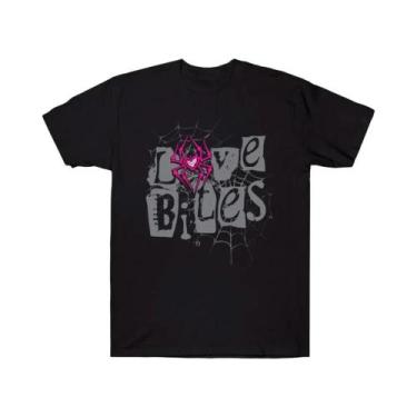 Imagem de Camiseta Vintage Oversize De Algodão AJ Lee Love Bites, Gola Redonda, 