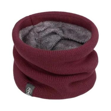 Imagem de Cachecol Unissex De Inverno Com Forro De Lã, Corta-Vento, Térmico E Ma