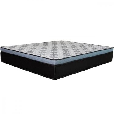 Imagem de Colchão King Molas Ensacadas Florence Master 193x203x32cm Preto Com Cinza