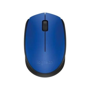 Imagem de Mouse Sem Fio Logitech M170 Azul