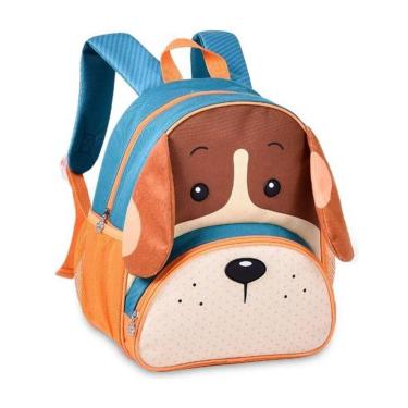 Imagem de Mochila de Costas 33cm Infantil Pets Cachorro 13` Clio CP24502D