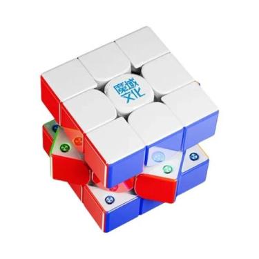Imagem de Cubo Mágico Magnético UV 8-Mag 20-Mag MoYu Weilong WRM V11 Magic Speed