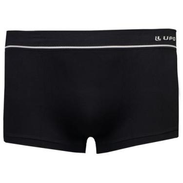 Imagem de Cueca Sunga Lupo Microfibra Sem Costura Preta, GG