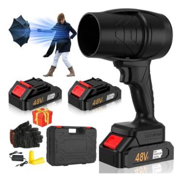 Imagem de Soprador Turbo Portátil 48V Sem Fio com 2 Baterias + Maleta Bivolt par