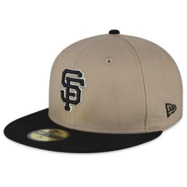 Imagem de BONE 59FIFTY MLB SAN FRANCISCO GIANTS OFFLINE SURVIVOR FITTED ABA RETA ABA RETA FITTED KAKI NEW ERA-Masculino