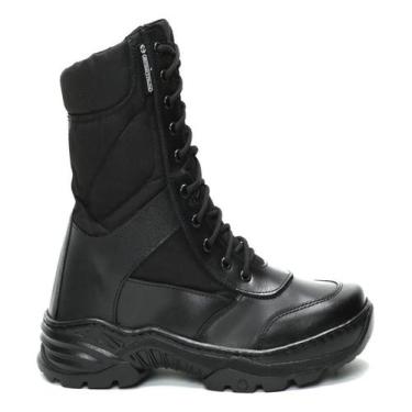 Imagem de Bota Coturno Couro legitimo Selva resistente durável padrão 2024 - Spe