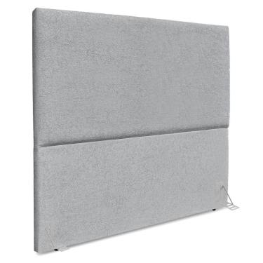 Imagem de Cabeceira Queen 160 Cm Com Frame Luna Boucle Cinza Artte Cinza