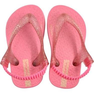 Imagem de Chinelo Dedo Infantil Menina Casual Dia a Dia Passeio Ultra Conforto com Elástico Ipanema 27182-Feminino