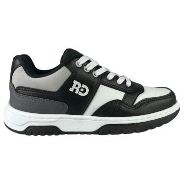 Imagem de Tênis Redikal Masculino Skate Casual Sola Caixa Original Preto Cinza Urbano-Masculino